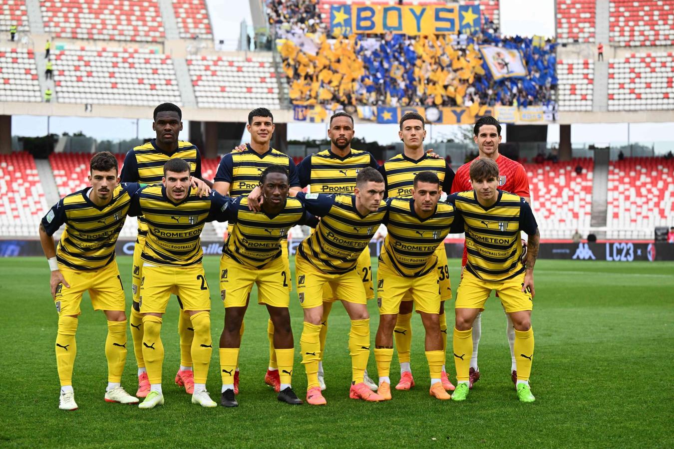 Imagen Los 11 héroes de Parma que devolvieron al club a la Serie A.