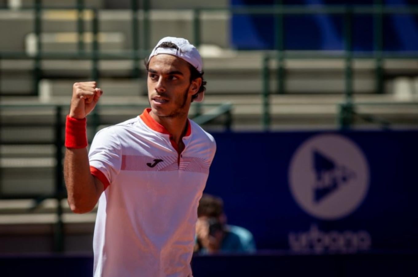 Imagen El festejo de Francisco Cerúndolo. Foto: Argentina Open
