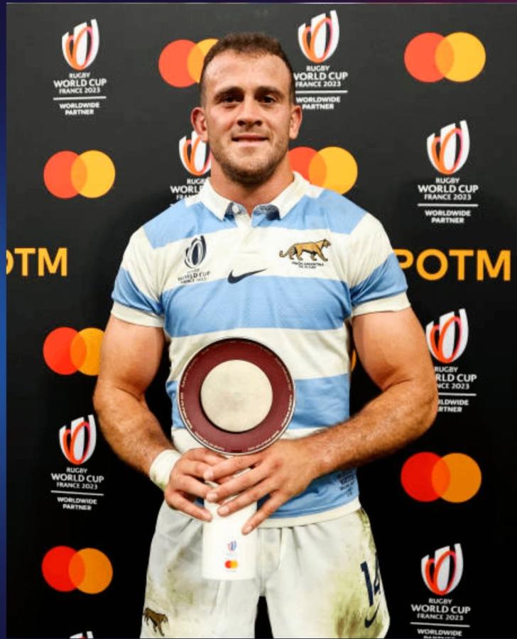 Imagen Emiliano Boffelli, el "Man of the Match"
