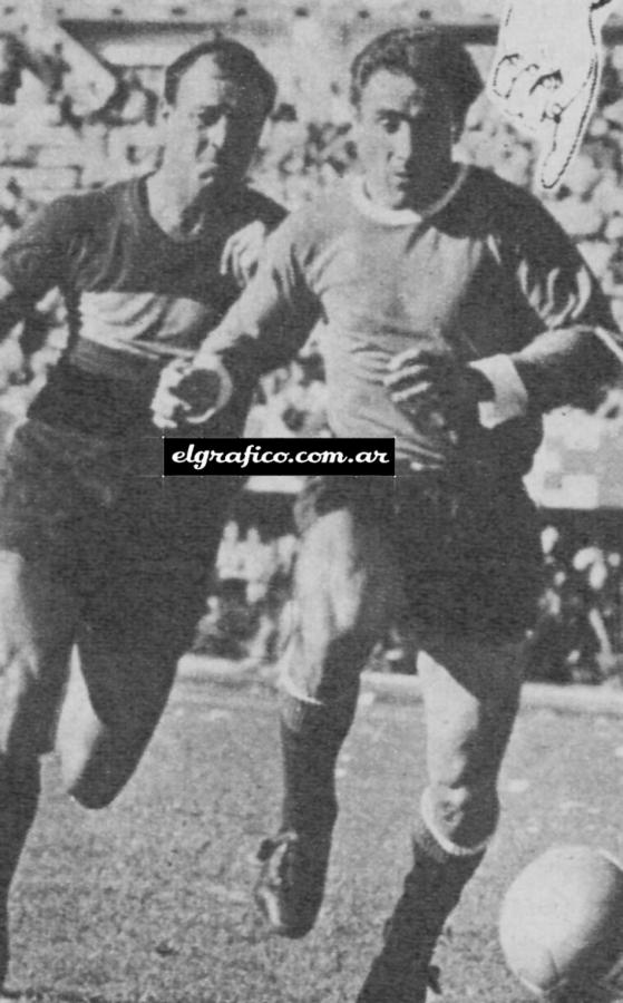 Imagen Todos llegamos a decir que no podía jugar. Rubén Marino Navarro volteaba contrarios como si jugara rugby. Pero cuando se fracturó todos lo extrañarnos. Era la columna fuerte de Independiente. 