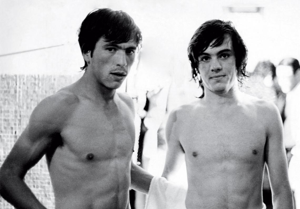 Imagen No tenían pelo en pecho y ya eran amigos Sabella y Passarella, que debutaron en River el mismo año (1974).