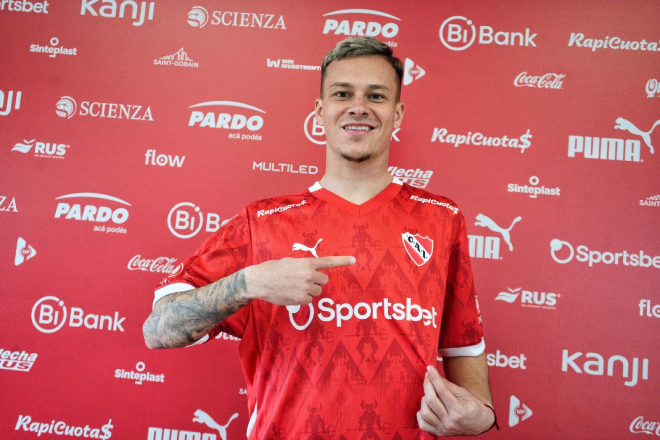 Imagen Abaldo llegó a Independiente en busca de un resurgimiento.