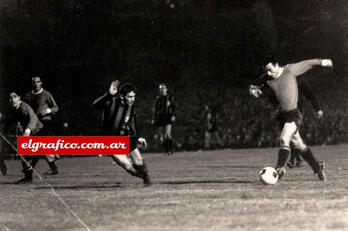Escenas de aquella noche. Independiente - Inter.