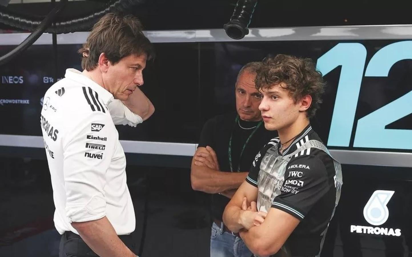 Imagen Toto Wolff, muy duro con Kimi Antonelli.