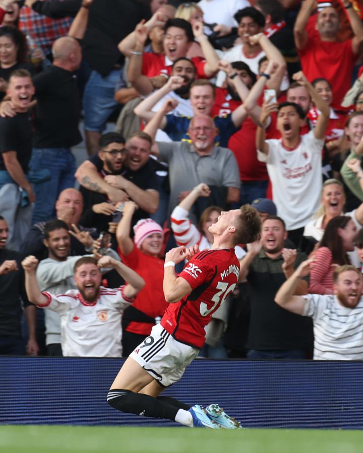 Imagen McTominay fue el gran héroe de la tarde. Foto: Manchester United