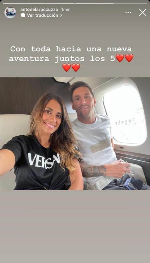Imagen La foto que Antonella posteó en sus redes sociales