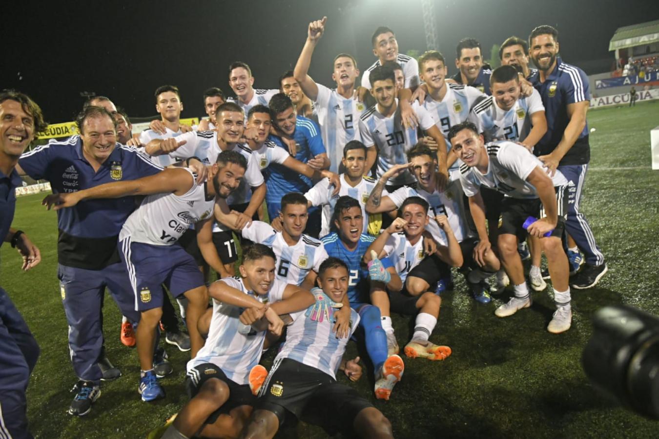 Imagen El fesejo de Argentina en el torneo de L'Alcúdia 2018