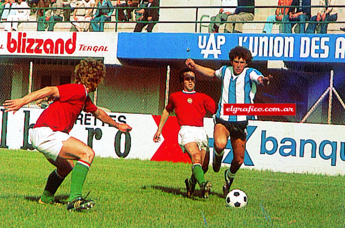 Imagen Gol contra Hungría en la final de Toulon ‘75, 1-0 