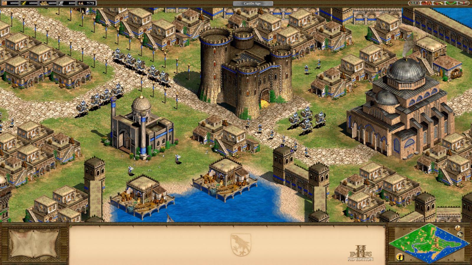 Imagen Age of Empires, el videojuego en tiempo real ambientado en la Edad Media.