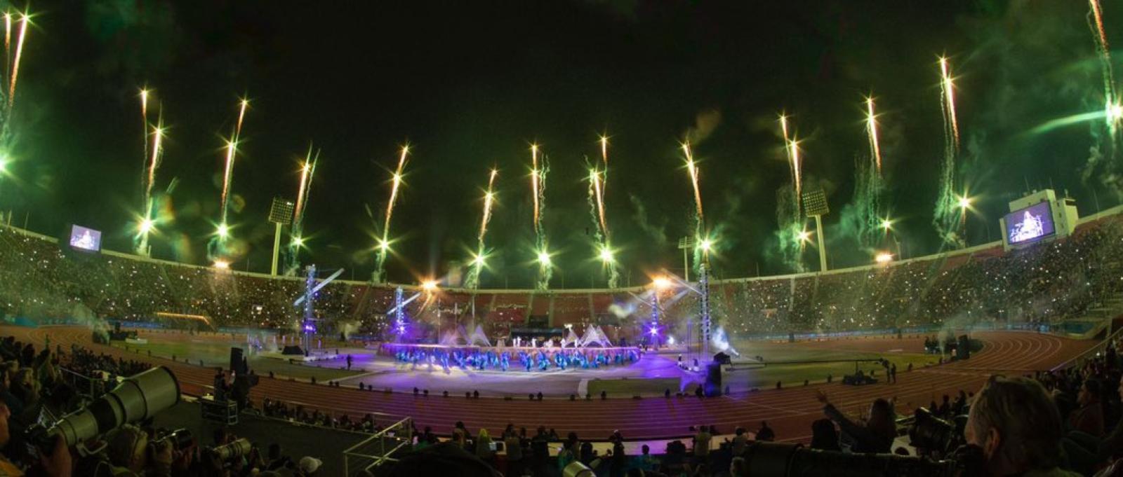 Imagen Un show de luces y música