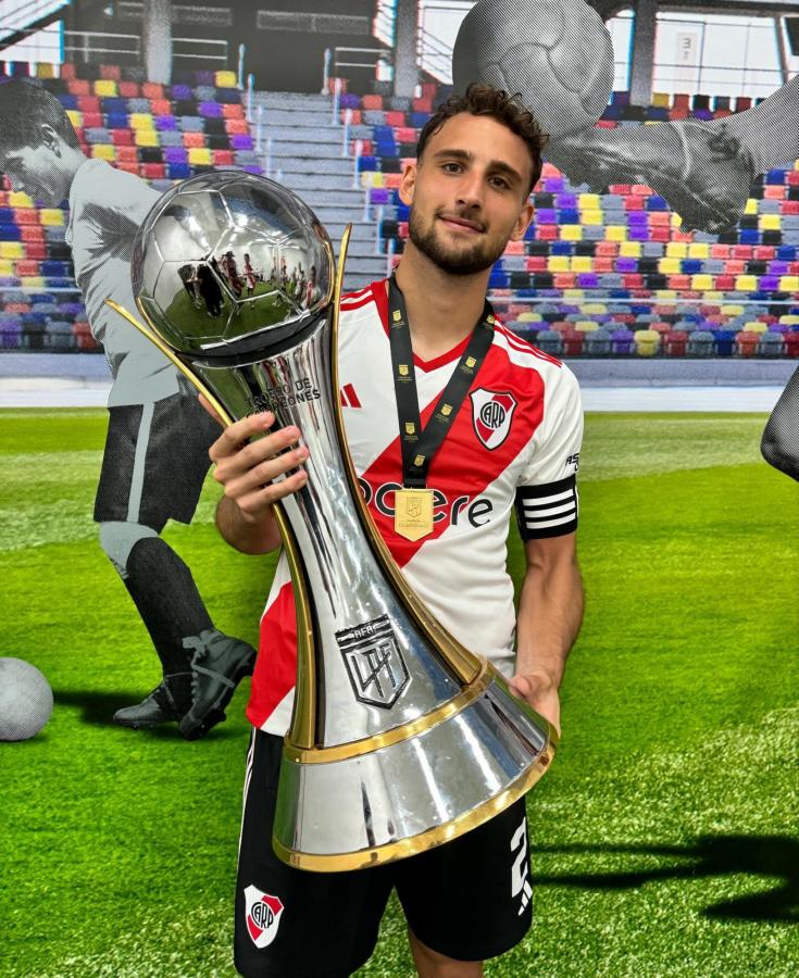 Imagen Sebastián Boselli se ganó la titularidad en River en los últimos partidos.
