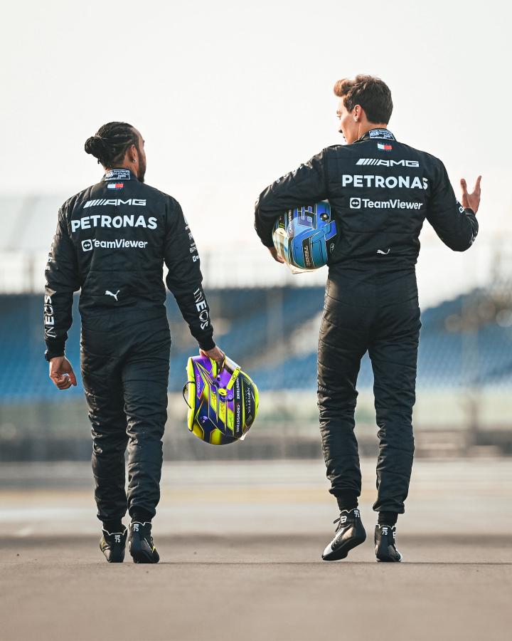 Imagen George Russell podría ser el piloto principal de Mercedes a partir de 2025.