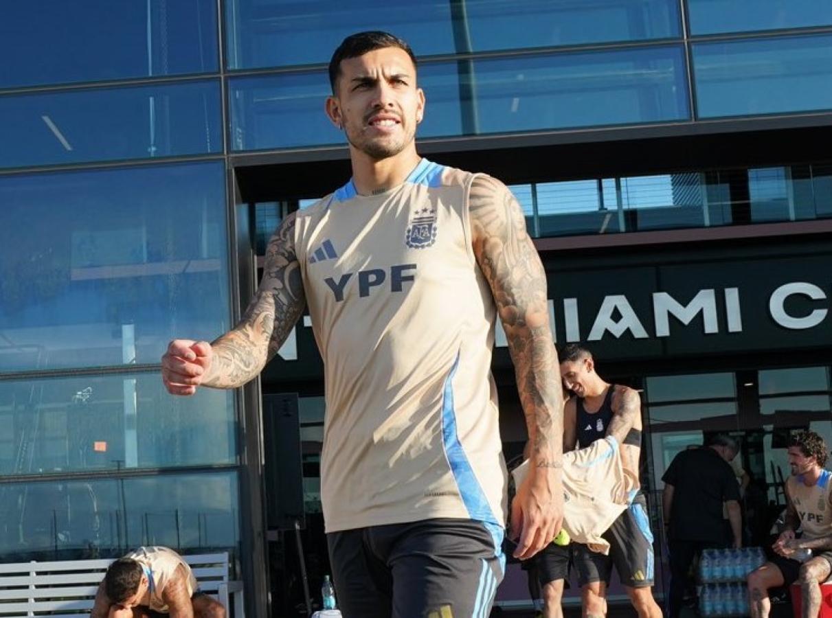 Imagen Paredes logró continuidad en Roma y pelea la titularidad en la Selección.