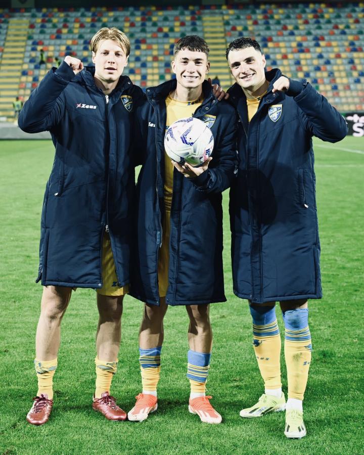 Imagen Los goleadores de Frosinone ante Salernitana.