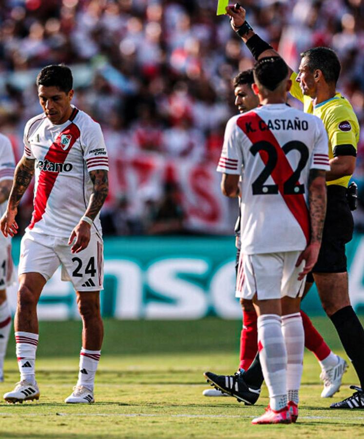 Imagen Enzo Pérez, baja por acumulación de amarillas.