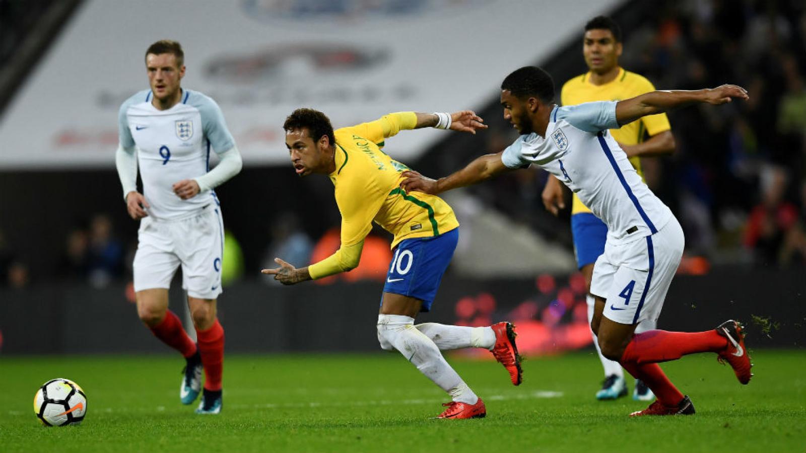Imagen Brasil e Inglaterra volverán a enfrentarse 6 años después. La última vez, en 2017, fue 0-0.