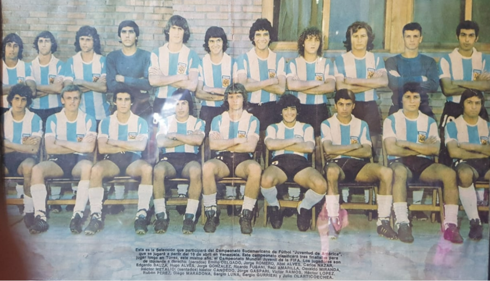 Imagen La primera participación de Maradona con la Selección fue en el mismo escenario donde debutará el Sub 23.