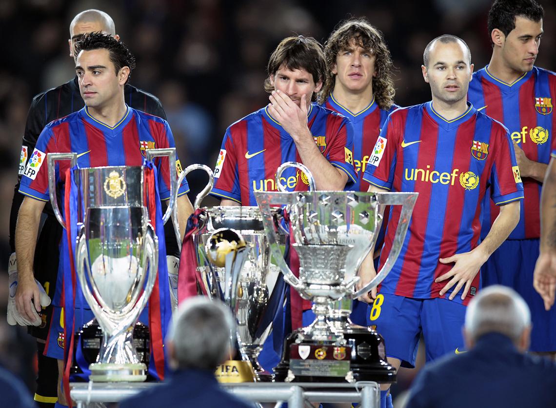 Imagen Messi, la Champions y sus hermanos del fútbol. Foto AFP