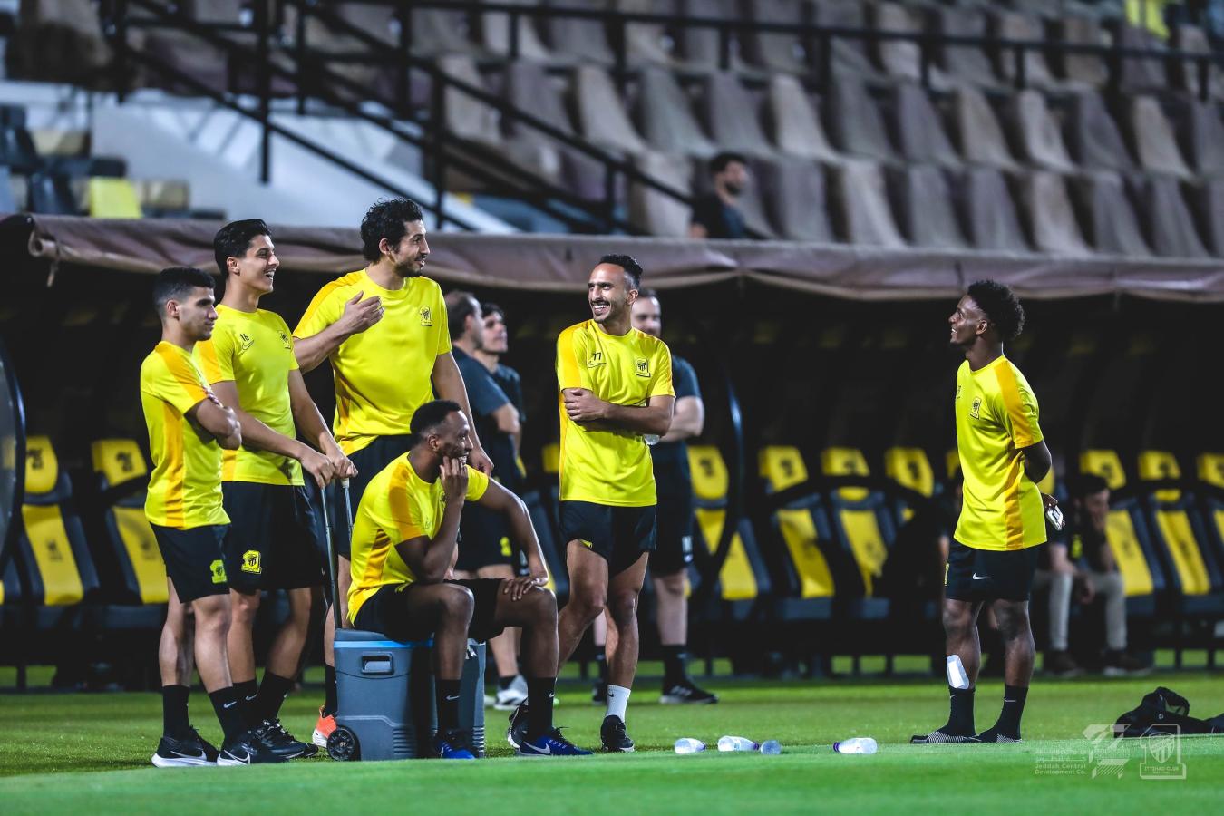 Imagen Entrenamiento relajado de Al Ittihad a pesar de la crisis que viven los dirigidos por Gallardo.