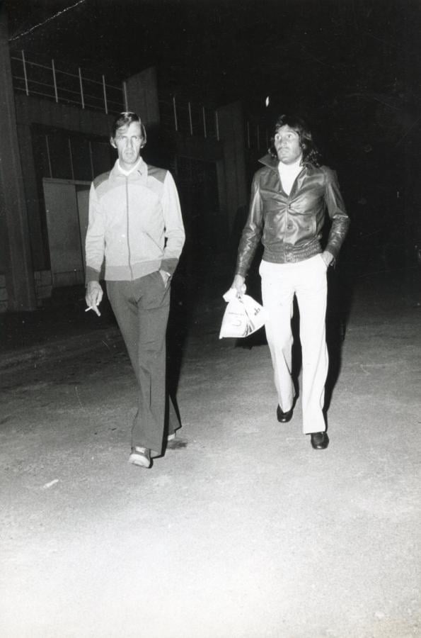 Imagen Gatti y Menotti, juntos en marzo de 1978.