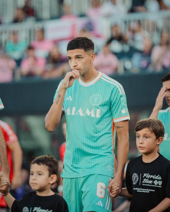 Imagen A mediados de 2023, Racing le vendió al defensor a Inter Miami a cambio de 9 millones de euros.
