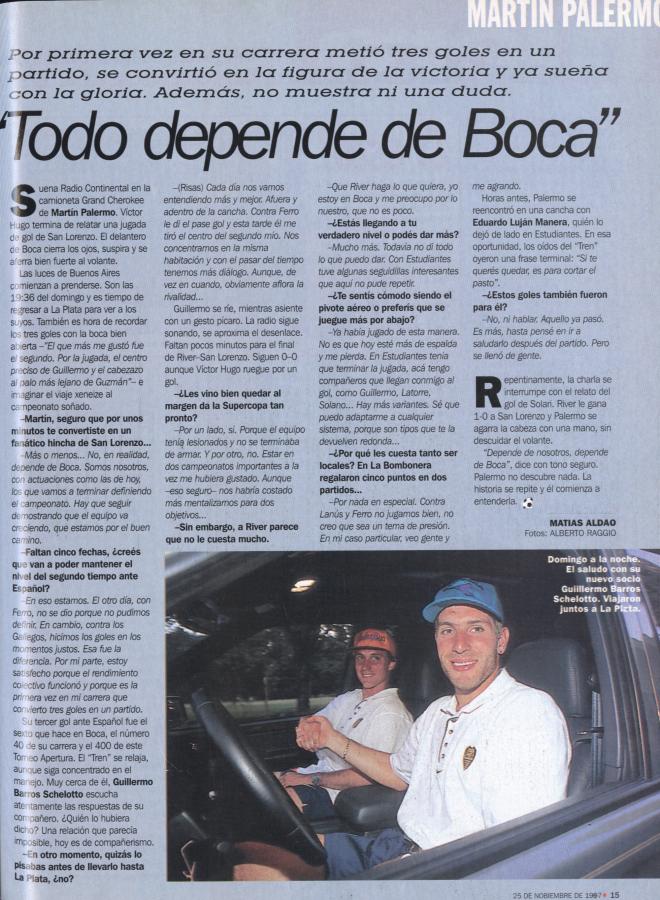 Imagen El Gráfico nro 4077 - 25 de noviembre de 1997