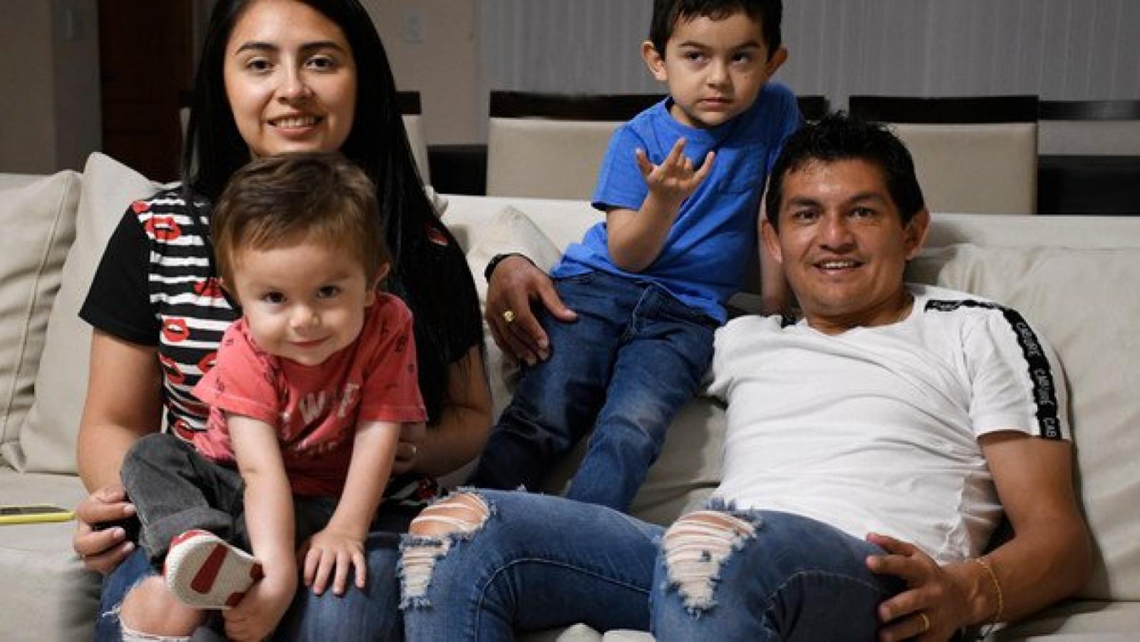 La intimidad familiar del Pulga Rodríguez
