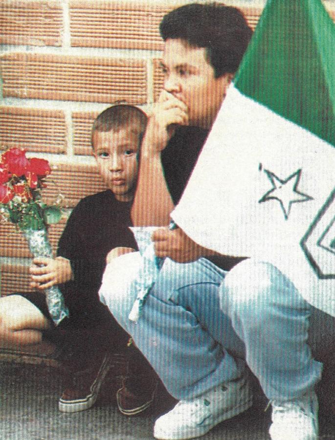 Escobar fue asesinado el 2 de julio de 1994. Los hinchas lo despidieron en su velatorio con dolor.