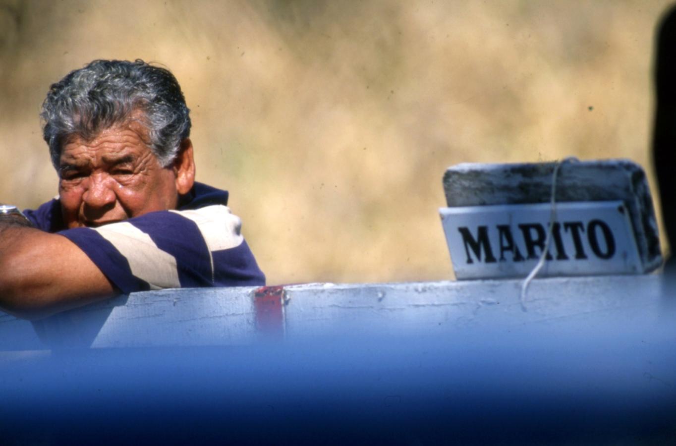Imagen Chitoro, su papá, fue uno de los laderos de Diego en La Pampa. Foto: Archivo El Gráfico