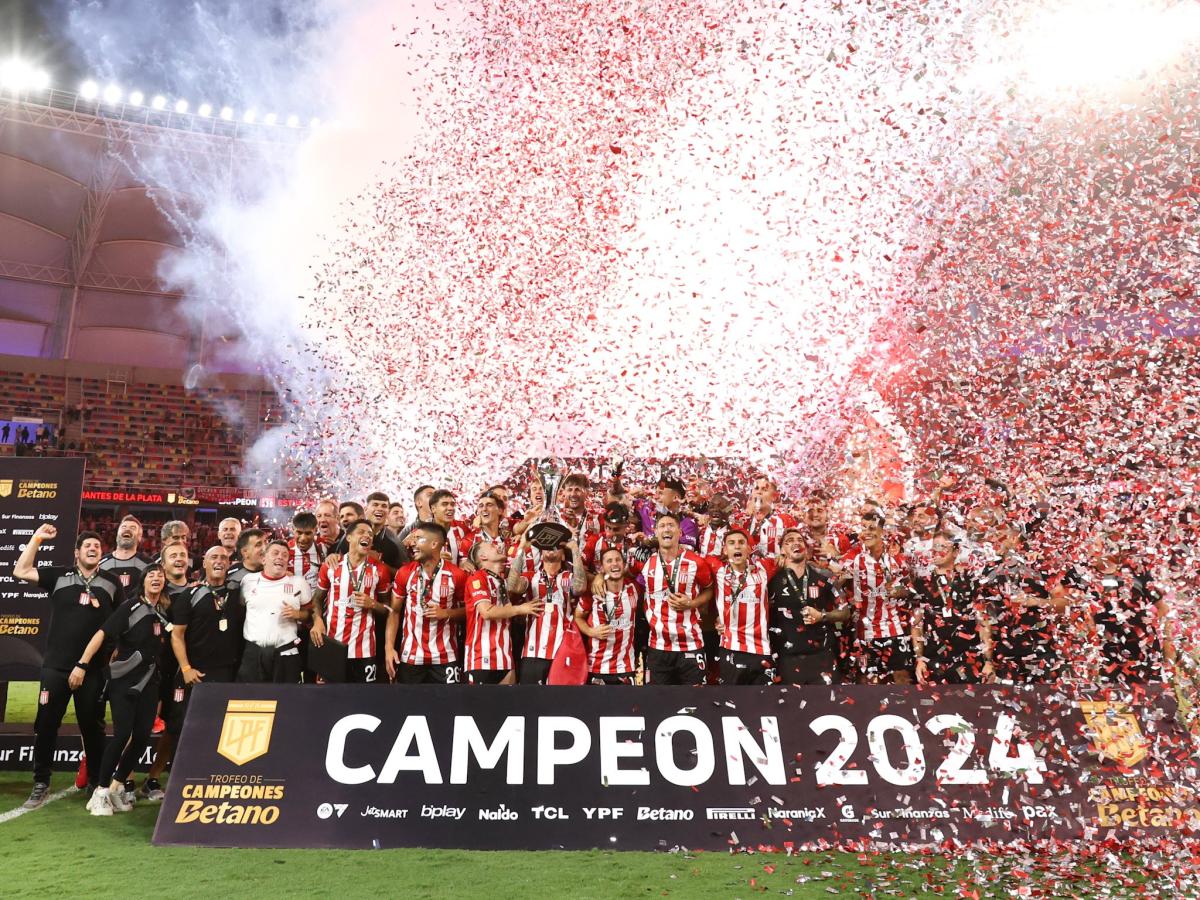 Imagen La consagración de Estudiantes en el Trofeo de Campeones hizo más fuerte un hito en común entre Guardiola y Demichelis. Foto: Estudiantes