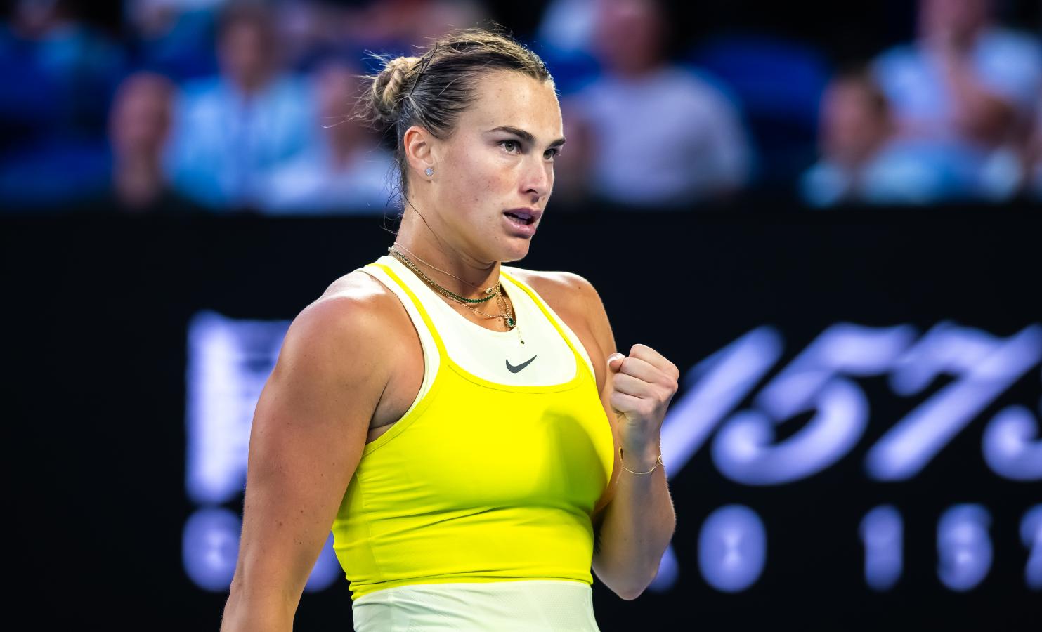 Imagen Aryna Sabalenka, muy criticada por su colega de Ucrania debido a cuestiones políticas.