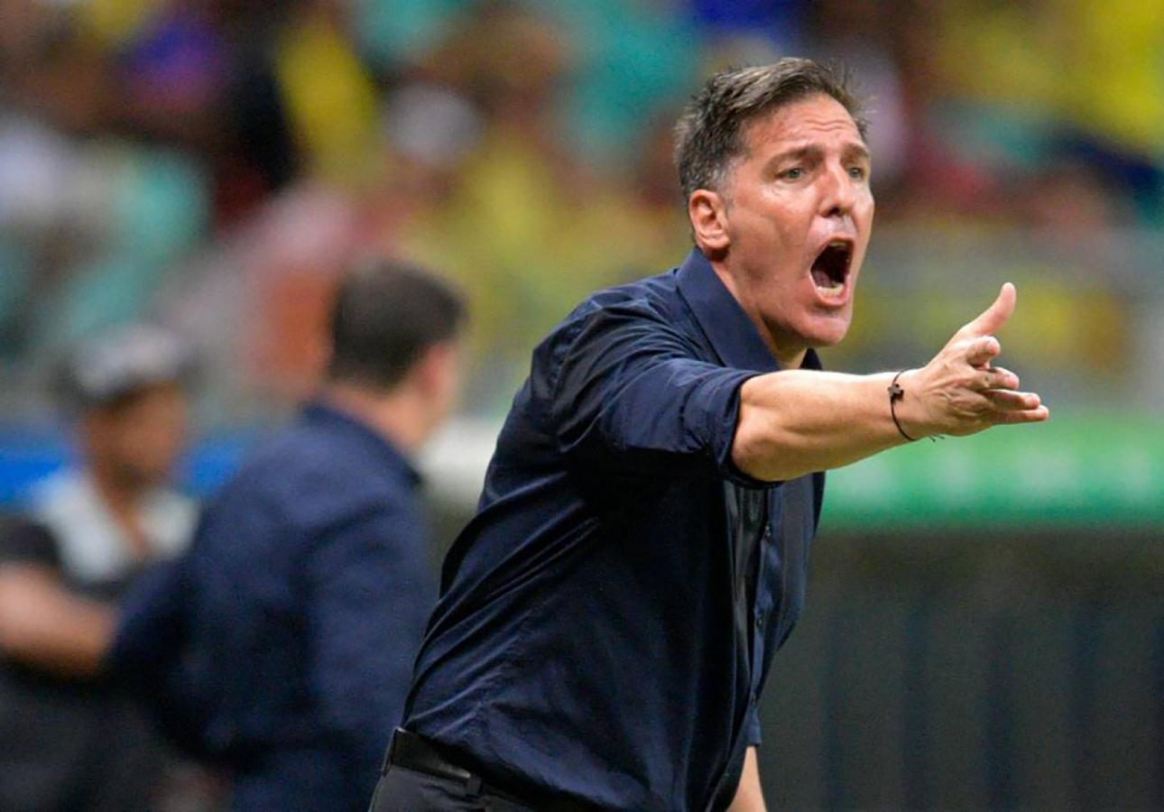 Eduardo Berizzo, actual técnico paraguayo.