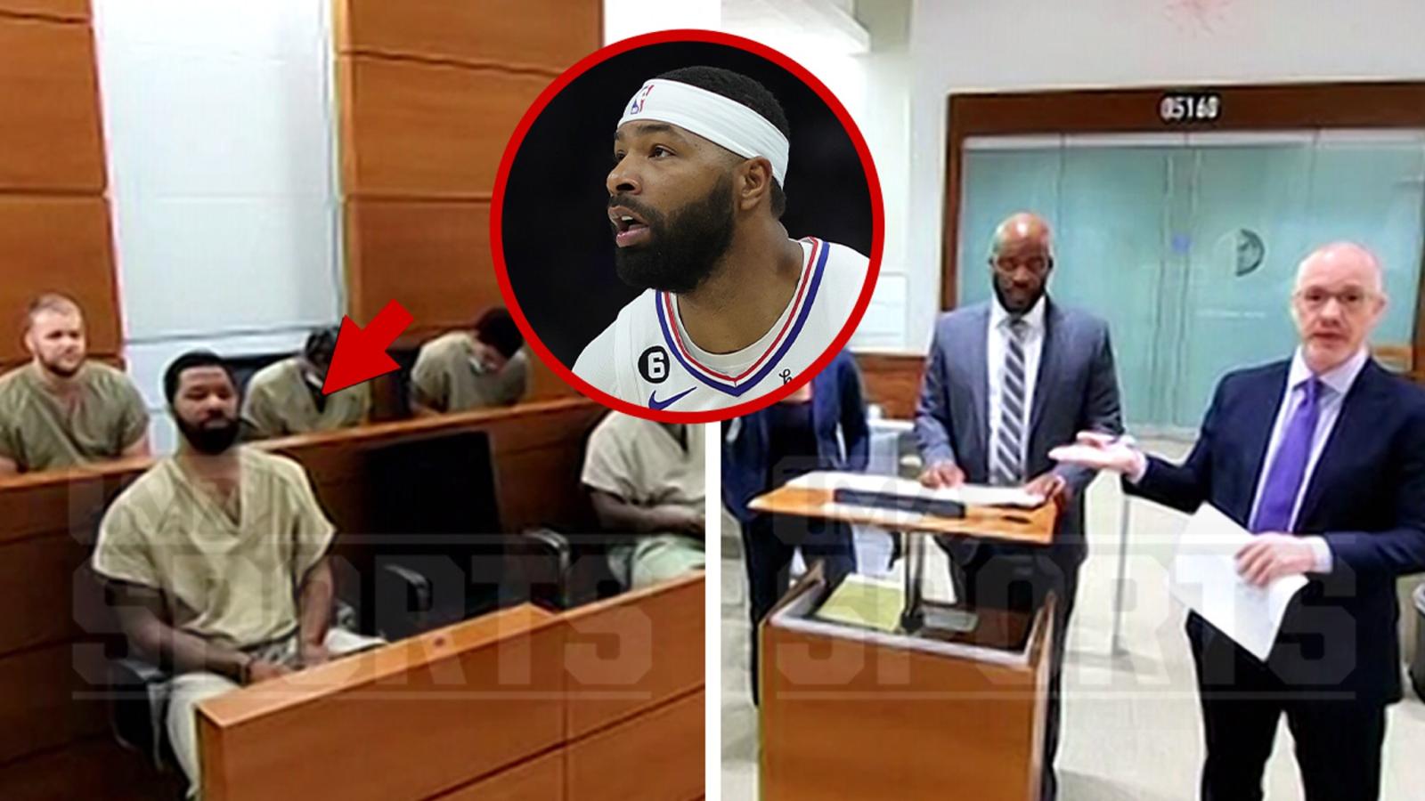 Imagen Marcus Morris, al banquillo de los acusados tras emitir cheques sin fondo.