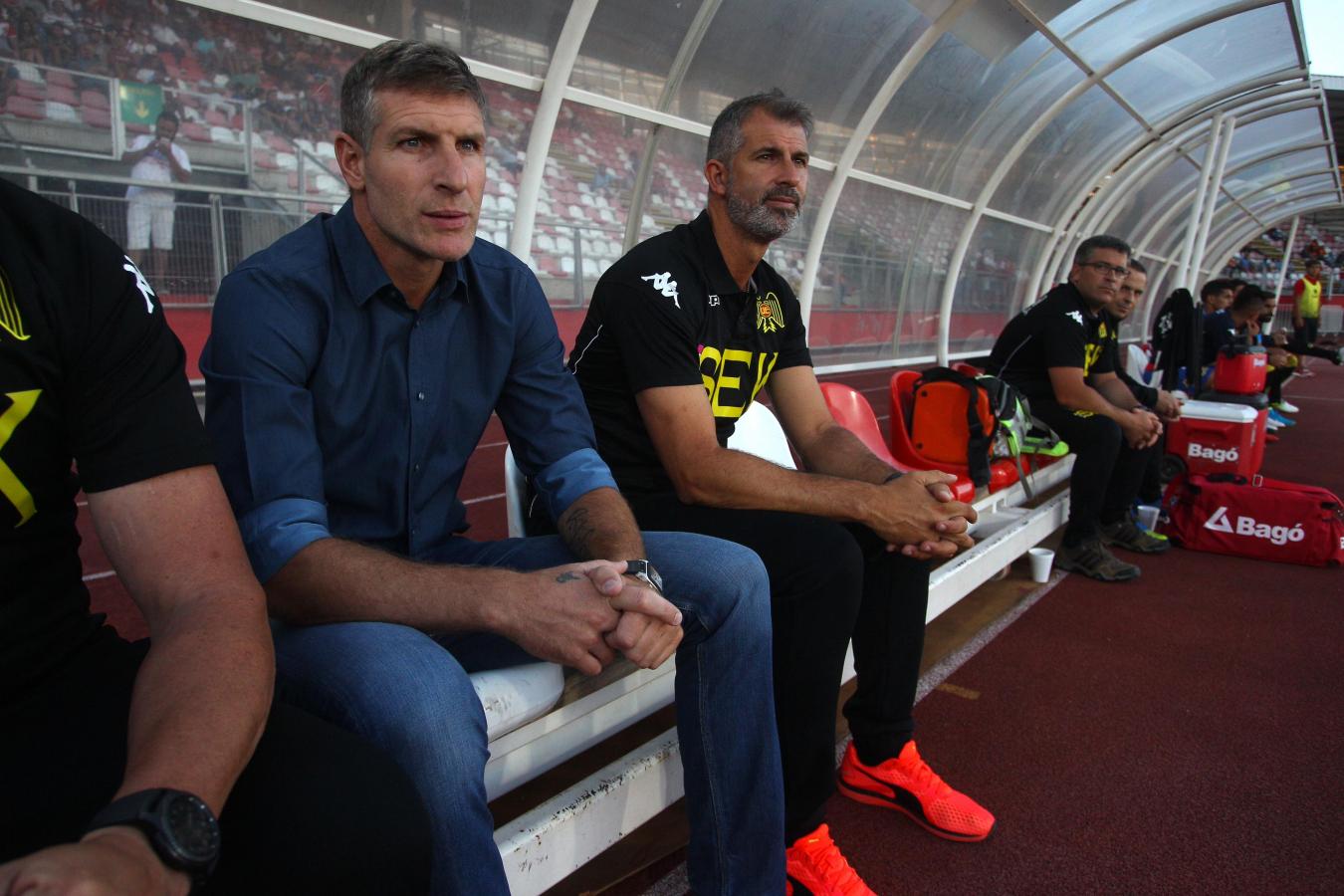 Imagen Martín Palermo ya dirigió en Chile a la Unión Española