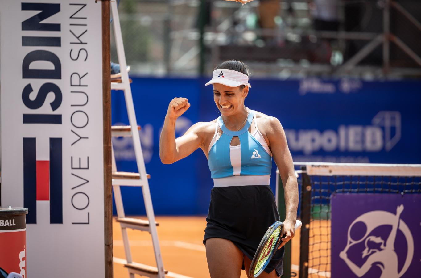 Imagen Lourdes Carlé, una de las tenistas que estará en París 2024