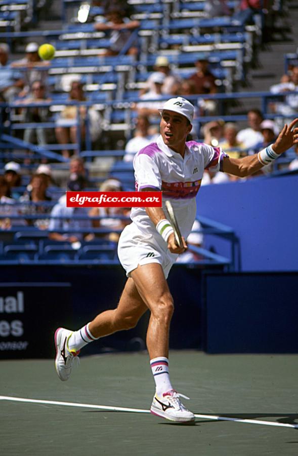 Ganó ocho Grand Slam, nunca pudo conquistar Wimbledon.
