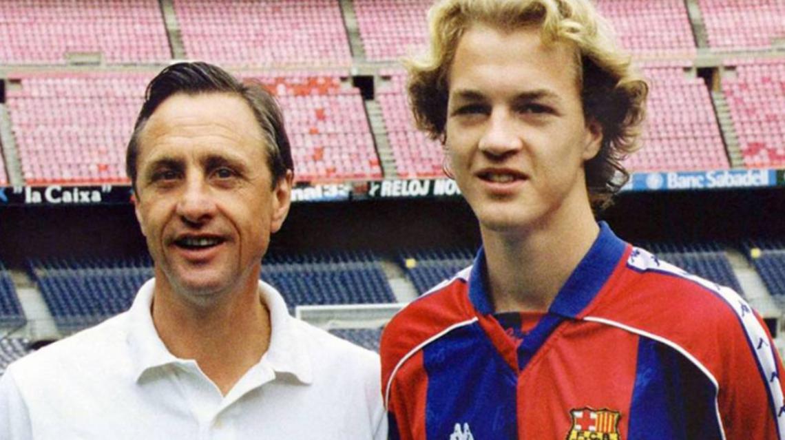 Imagen Johan y Jordi. Los Cruyff en Barcelona.