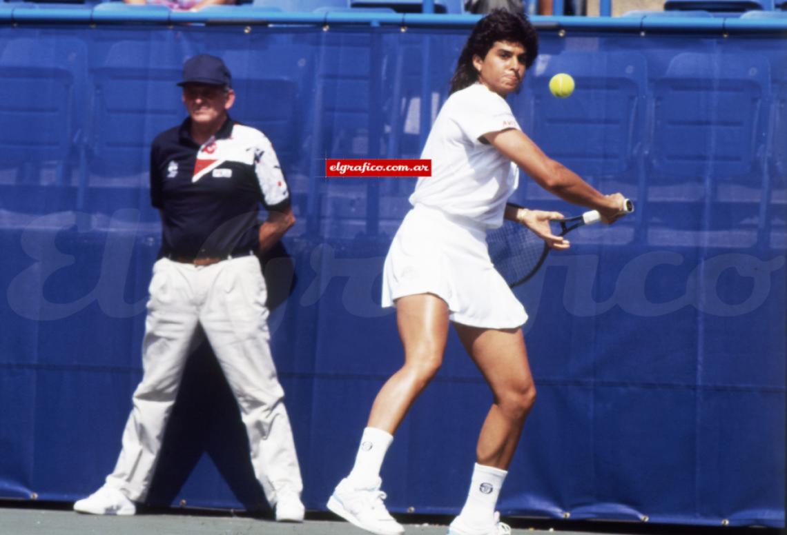 Imagen El revés de Gabriela Sabatini.