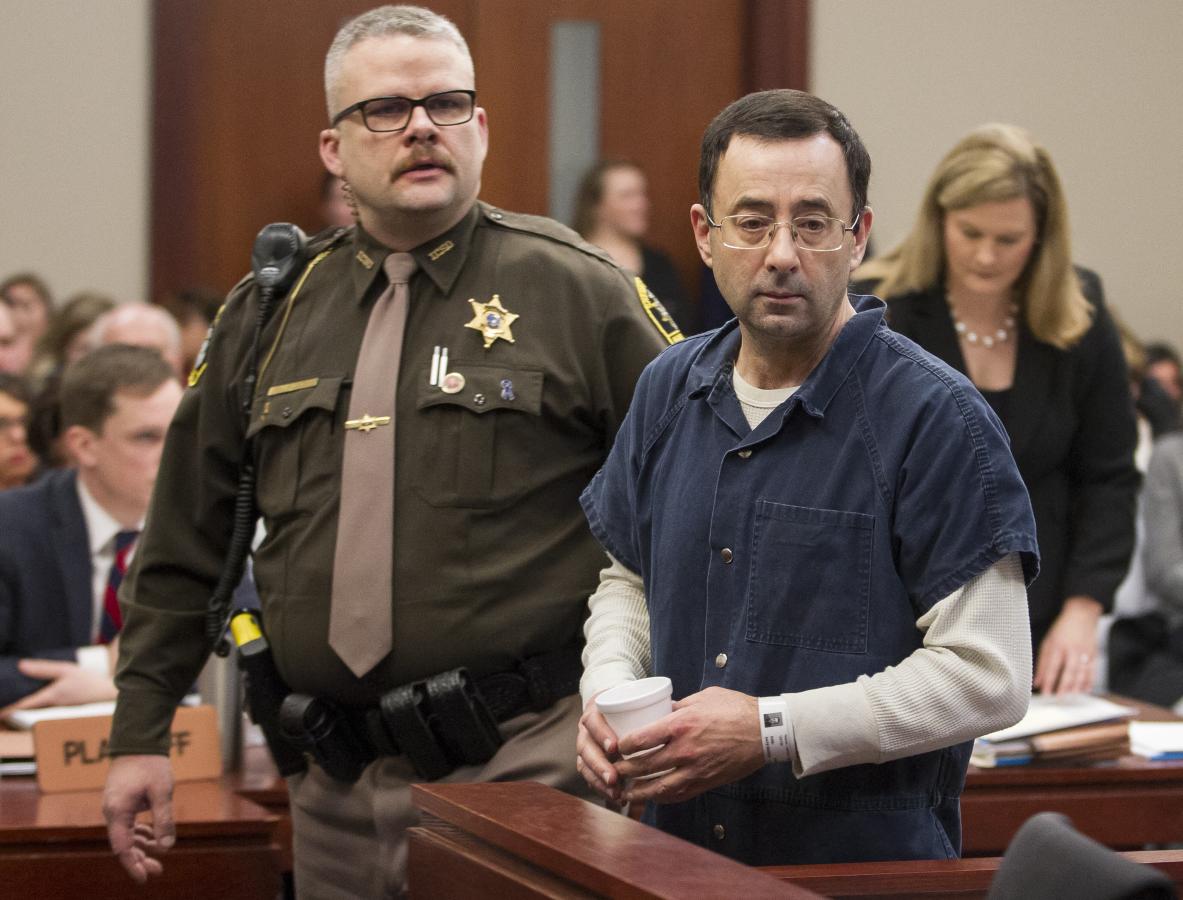 Imagen Larry Nassar, el ex médico de gimnasia del equipo olímpico estadounidense.