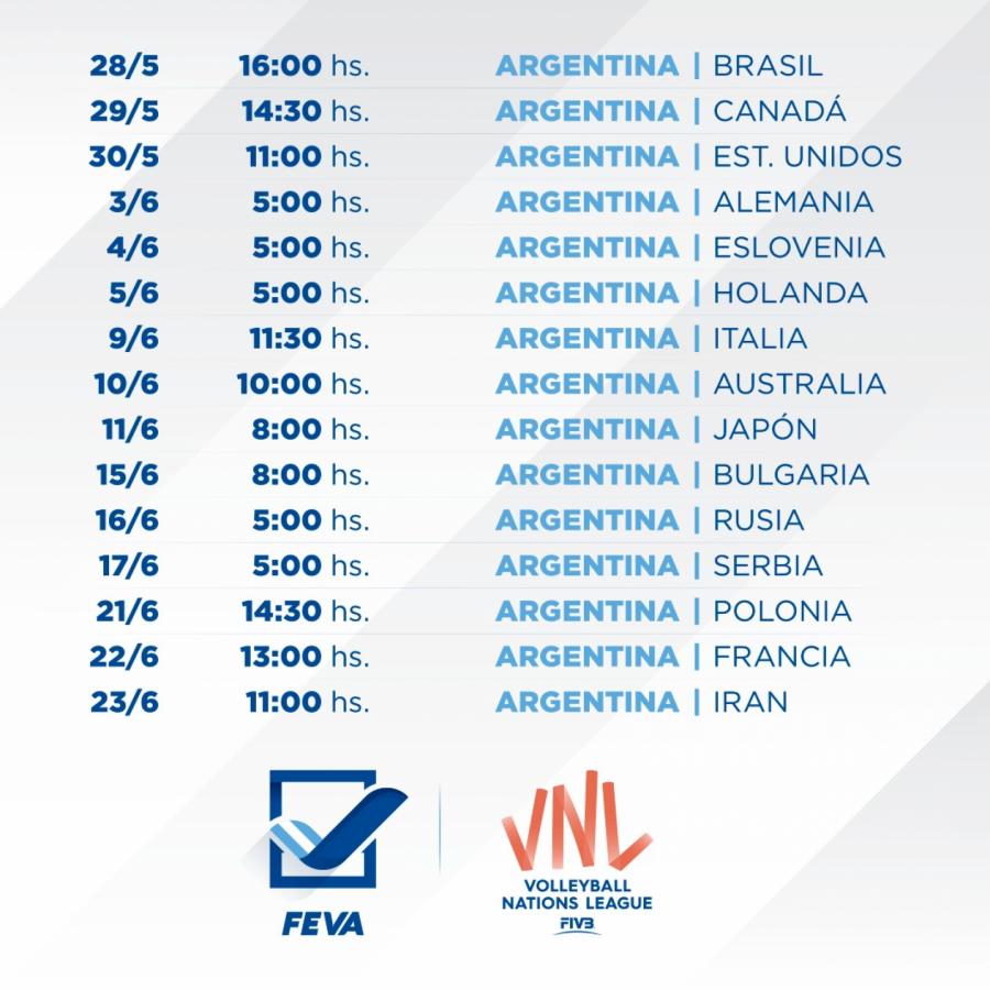 Imagen El fixture completo de la Selección Argentina en la Ronda Preliminar de la Liga de Naciones.