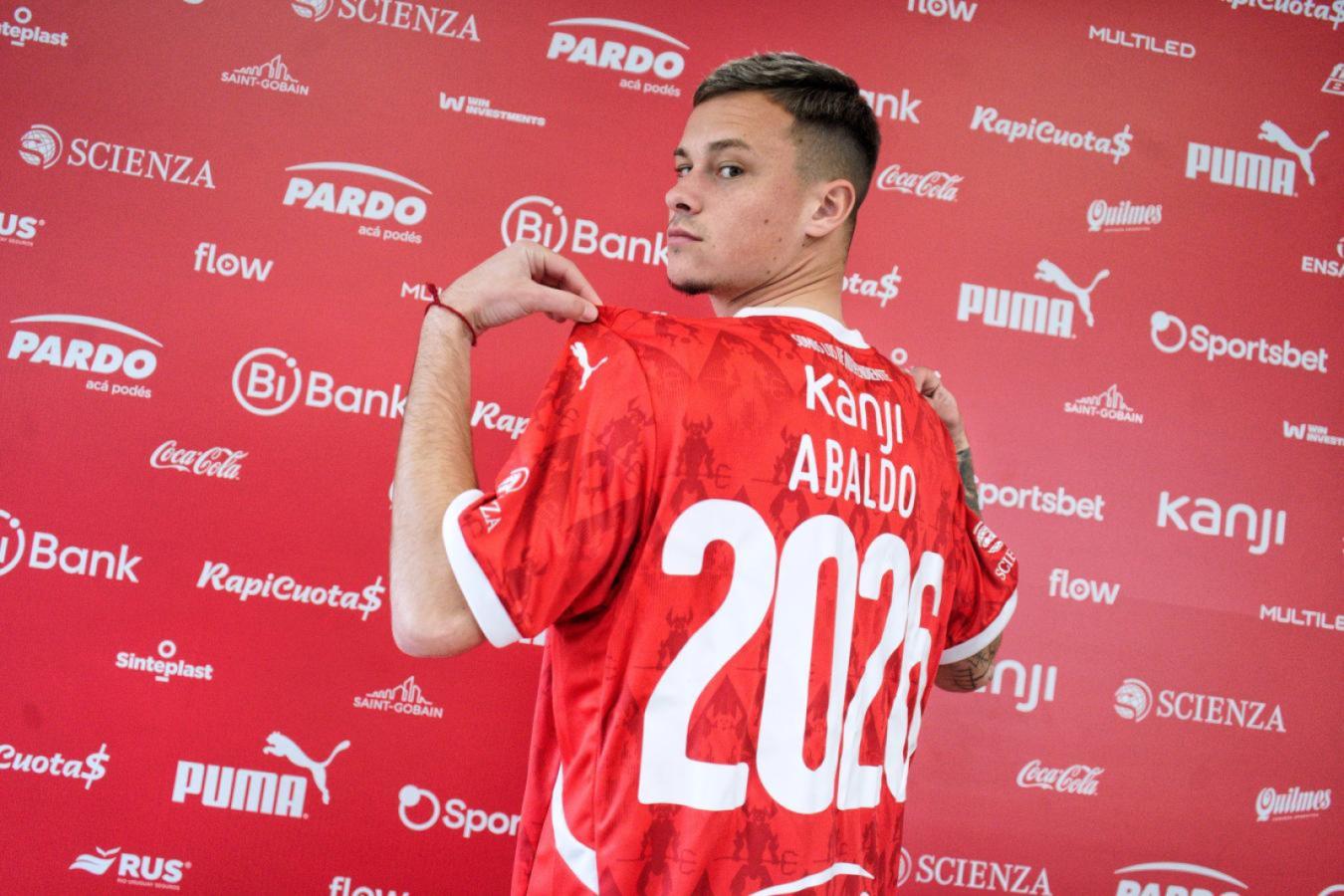 Imagen Abaldo llegó esta semana y será titular en lugar de Ávalos.