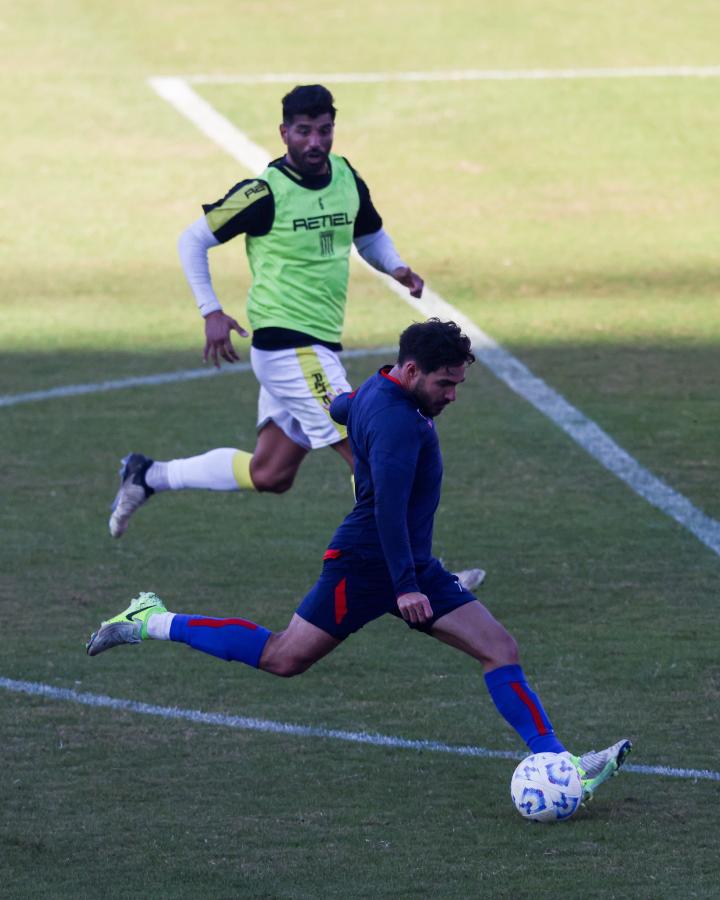 Imagen Ezequiel Cerutti le dio el triunfo 1-0 a San Lorenzo.