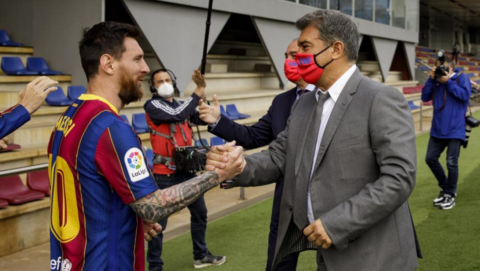 Imagen Messi y Laporta, la nueva fórmula blaugrana