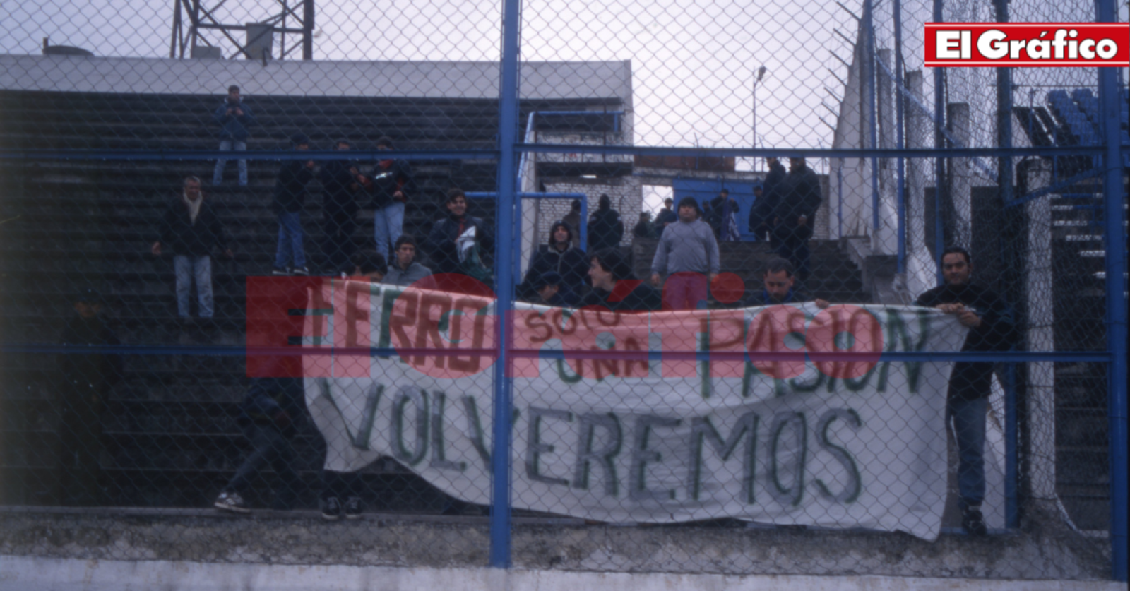 Imagen Los hinchas de Ferro no pierden las esperanzas de volver a Primera División