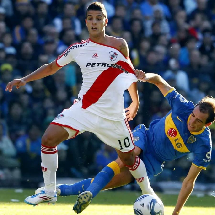 Imagen Lamela y su paso por River. Grandes rendimientos en un equipo que terminó descendiendo.