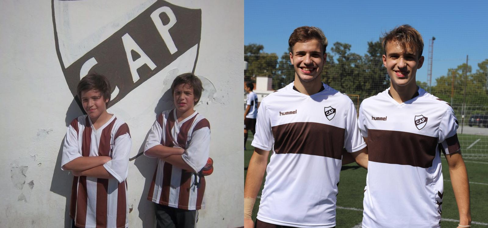 Imagen Platense, el club de su formación, por el que tienen un cariño especial.