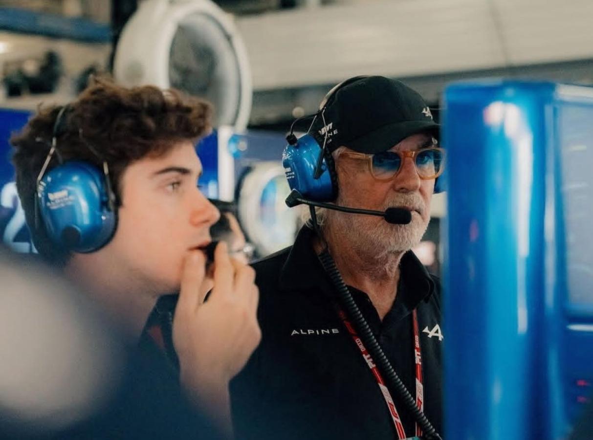Imagen de Del tío James al tío Flavio: otro guiño mutuo entre Briatore y Colapinto