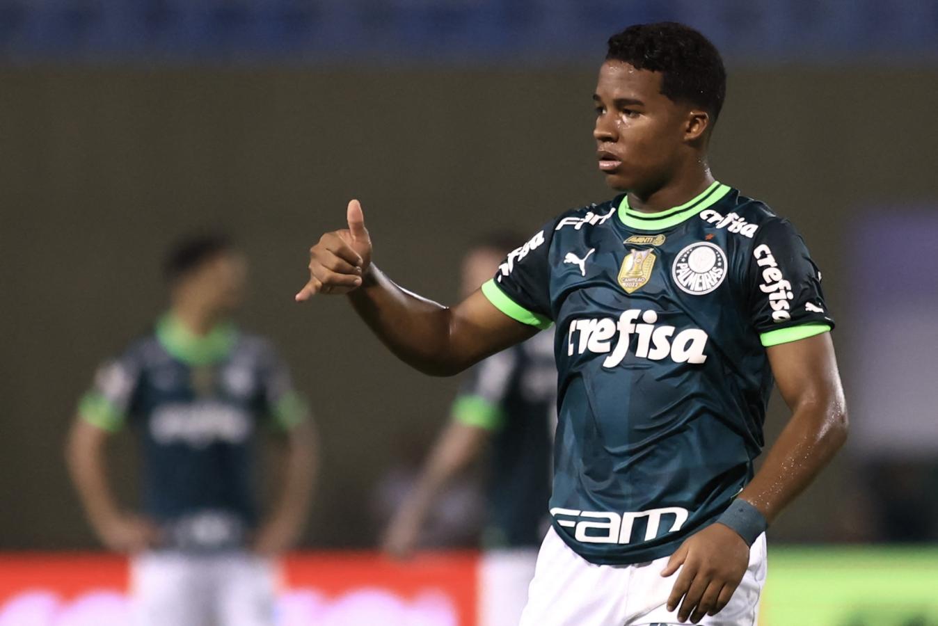 Imagen Endrick debutó con 16 años en Palmeiras y fue vendido a Real Madrid.