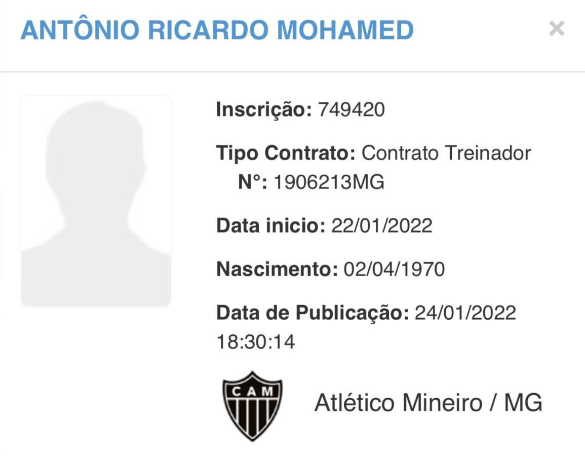 Imagen Antonio Mohamed fue habilitado para dirigir a Atlético Mineiro