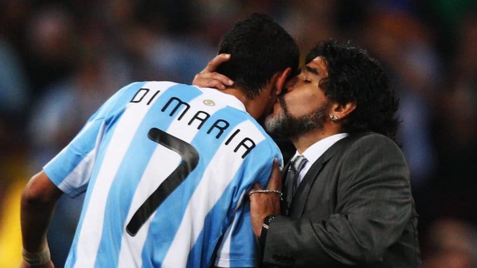 Imagen Di María, un indispensable desde la Selección de Maradona.